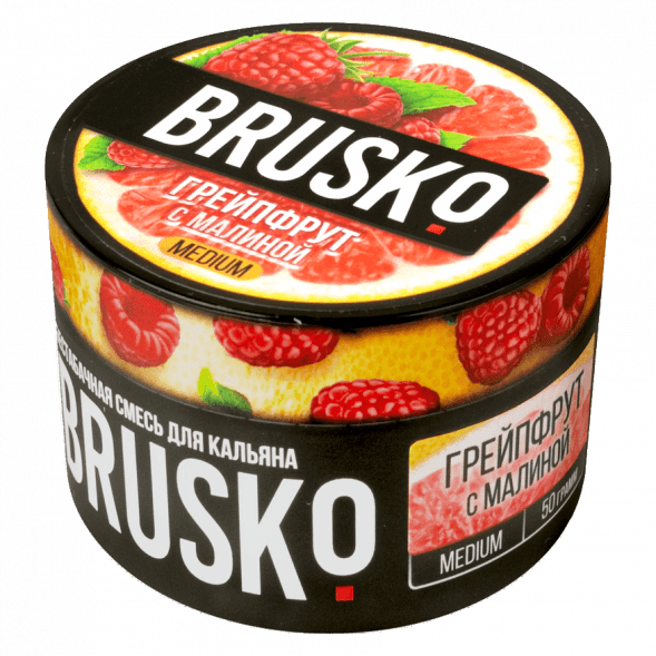 Смесь Brusko Medium - Грейпфрут с Малиной (50 грамм) купить в Екатеринбурге