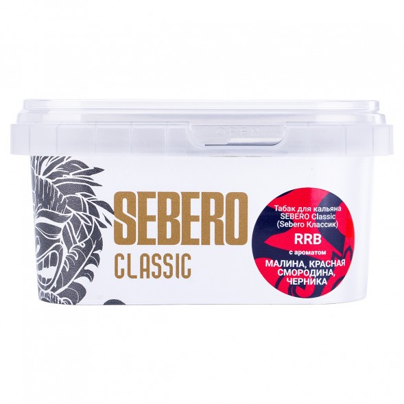 Табак Sebero - RRB (Малина, Красная Смородина, Черника, 200 грамм) купить в Екатеринбурге