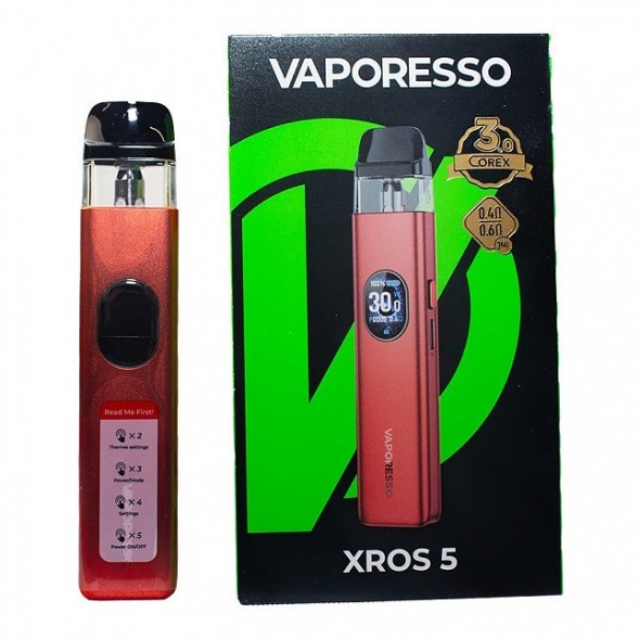 Электронная сигарета Vaporesso XROS 5 - Coral Red купить в Екатеринбурге
