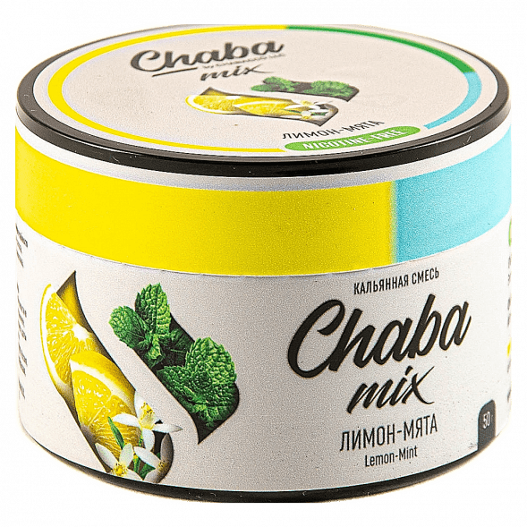 Смесь Chaba Mix - Lemon-Mint (Лимон и Мята, 50 грамм) купить в Екатеринбурге