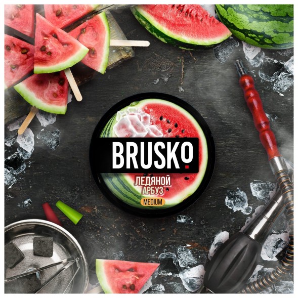 Смесь Brusko Medium - Ледяной Арбуз (50 грамм) купить в Екатеринбурге