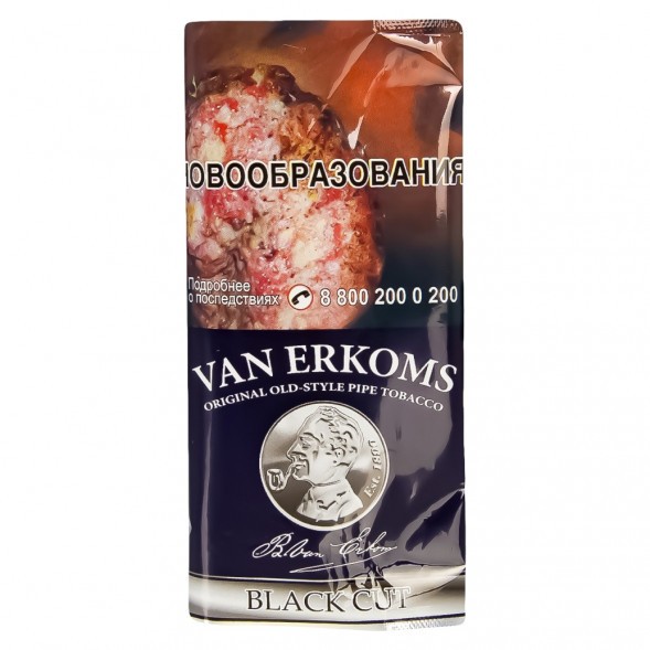 Табак трубочный Van Erkoms - Black Cut (40 грамм) купить в Екатеринбурге