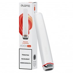 PLONQ PLUS PRO - Кислая Клубника (Sour Strawberry, 4000 затяжек)