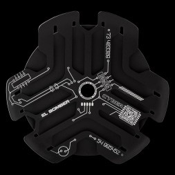 Кальян El Bomber - Sansara Cyber Black (Линейка &quot;Designs&quot;, Без Колбы)