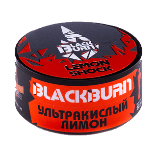 Табак BlackBurn - Lemon Shock (Кислый Лимон, 25 грамм) купить в Екатеринбурге