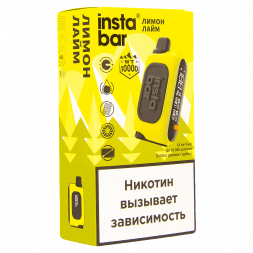 PLONQ INSTABAR WT - Лимон Лайм (Lemon Lime Ice, 10000 затяжек)
