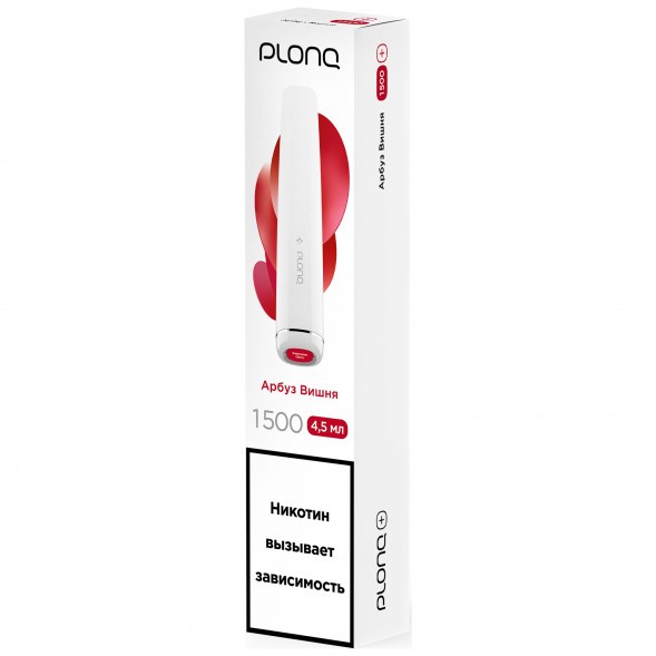 PLONQ PLUS - Арбуз Вишня (1500 затяжек) купить в Екатеринбурге