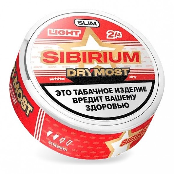 Табак жевательный DryMost - Sibirium Light Slim (12 грамм) купить в Екатеринбурге