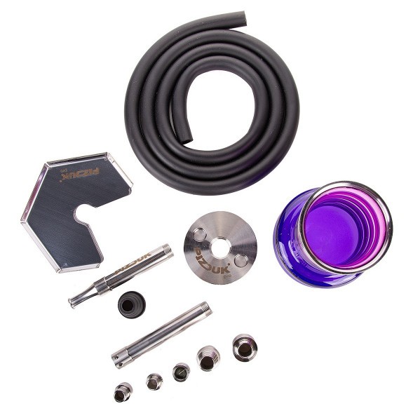 Кальян Pizduk PRO - Black-Bag (Фиолетово-Розовая Колба) купить в Екатеринбурге