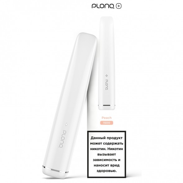 PLONQ PLUS - Персик (1500 затяжек) купить в Екатеринбурге