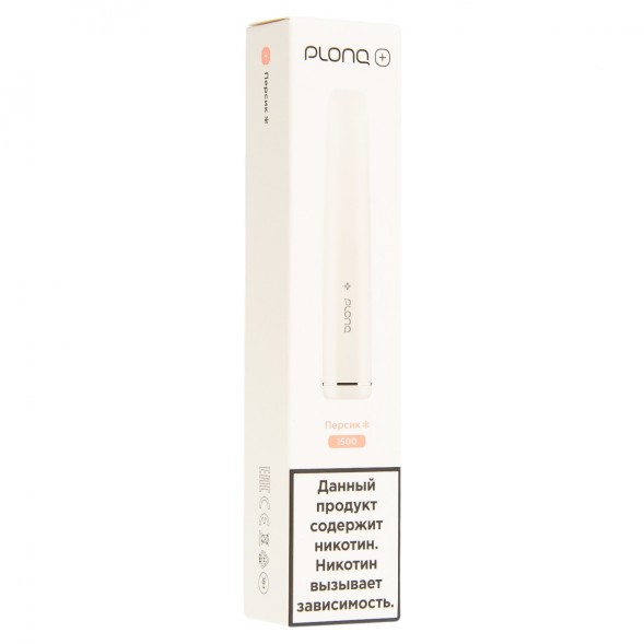 PLONQ PLUS - Персик (1500 затяжек) купить в Екатеринбурге