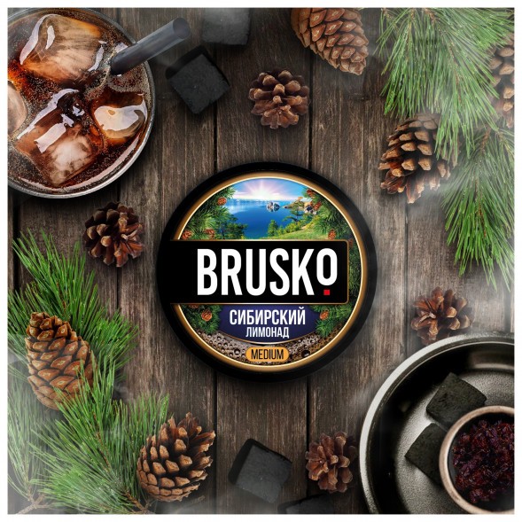 Смесь Brusko Medium - Сибирский Лимонад (50 грамм) купить в Екатеринбурге