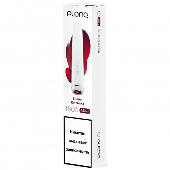 PLONQ PLUS - Вишня Ежевика (1500 затяжек) купить в Екатеринбурге
