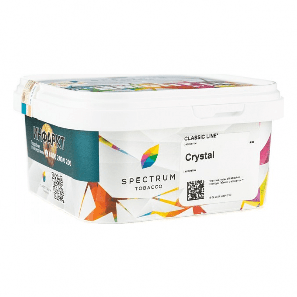 Табак Spectrum - Crystal (Лёд, 200 грамм) купить в Екатеринбурге