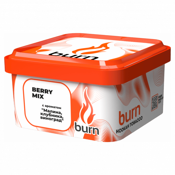 Табак Burn - Berry Mix (Ягодный Микс, 200 грамм) купить в Екатеринбурге