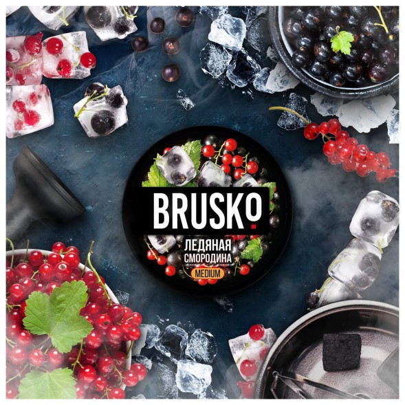 Смесь Brusko Medium - Ледяная Смородина (50 грамм) купить в Екатеринбурге