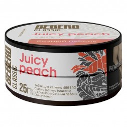 Табак Sebero - Juicy Peach (Сочный Персик, 25 грамм)