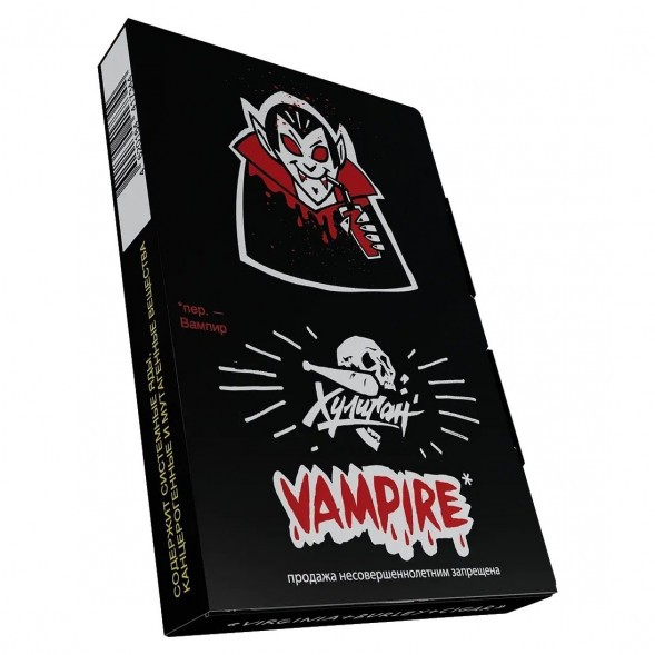 Табак Хулиган - Vampire (Ягодный Кисель, 25 грамм) купить в Екатеринбурге