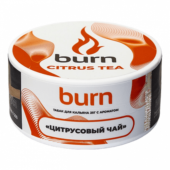 Табак Burn - Citrus Tea (Цитрусовый Чай, 25 грамм) купить в Екатеринбурге