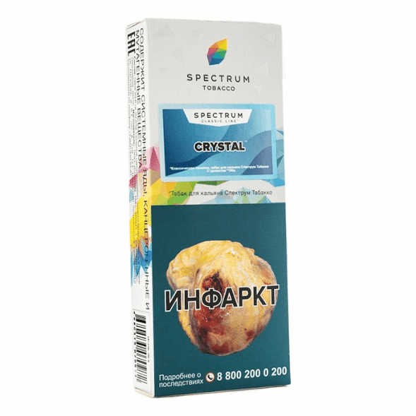 Табак Spectrum - Crystal (Лёд, 100 грамм) купить в Екатеринбурге
