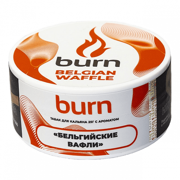 Табак Burn - Belgian Waffle (Бельгийские Вафли, 25 грамм) купить в Екатеринбурге