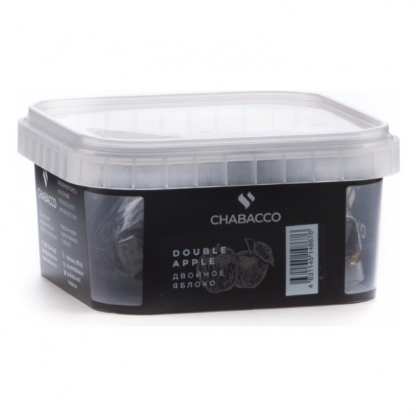 Смесь Chabacco MEDIUM - Double Apple (Двойное Яблоко, 200 грамм) купить в Екатеринбурге