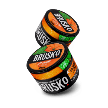 Смесь Brusko Medium - Апельсин с Мятой (50 грамм) купить в Екатеринбурге