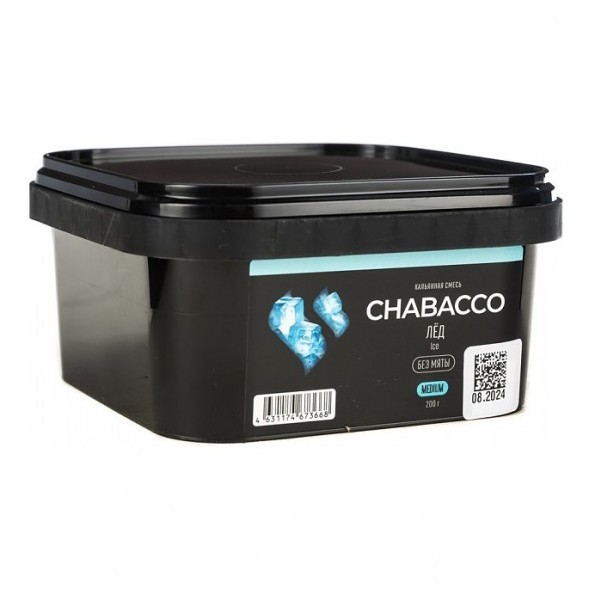 Смесь Chabacco MEDIUM - Ice (Лёд, 200 грамм) купить в Екатеринбурге