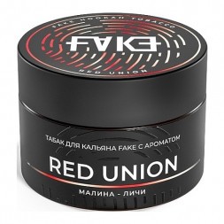 Табак FAKE - Red Union (Малина и Личи, 40 грамм)