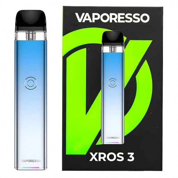 Электронная сигарета Vaporesso XROS 3 - Sky Blue купить в Екатеринбурге
