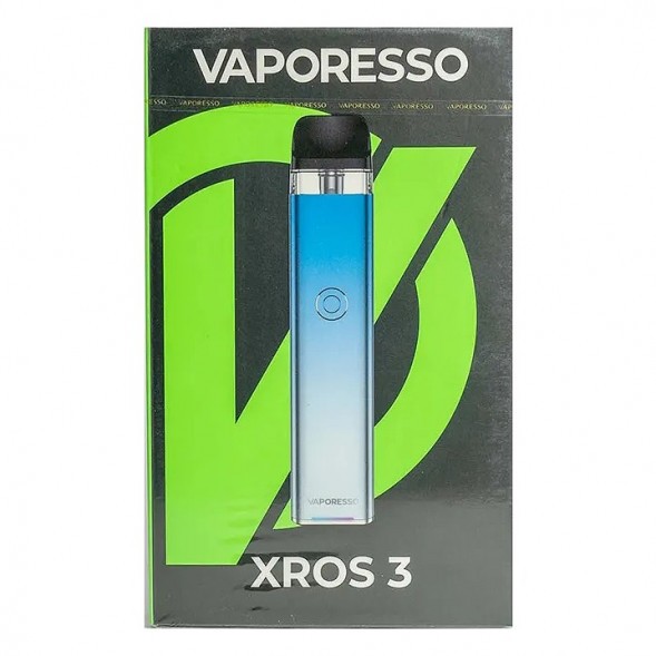Электронная сигарета Vaporesso XROS 3 - Sky Blue купить в Екатеринбурге