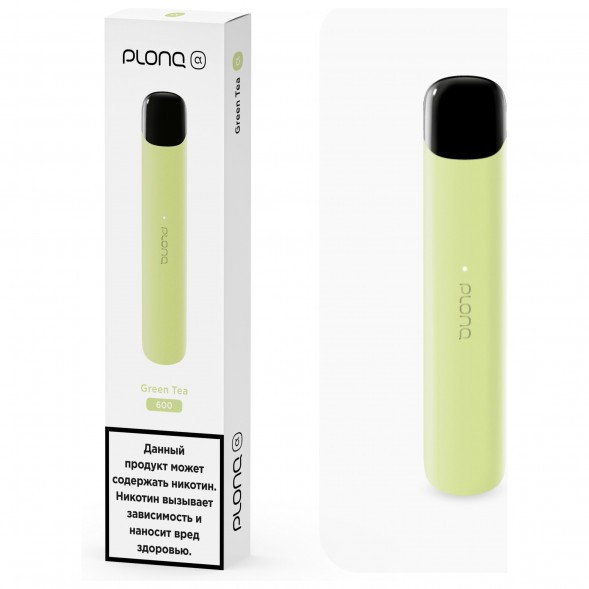 PLONQ ALPHA - Зелёный Чай (600 затяжек) купить в Екатеринбурге